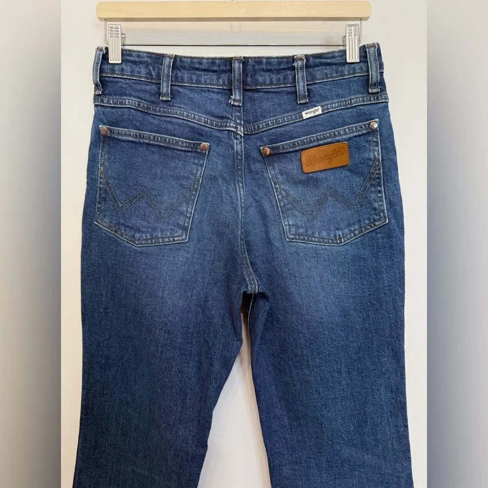 Wrangler Westward 626 High Rise Bootcut Jeans Women 28 x 32 Western Rodeo Horse